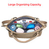 Lansing Vegan Leather Tote - Diaper Bag
