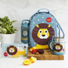 Children's Complete 9 Piece Lunch Kit - Kids On The Go Lion Lunch Set - Autumn Dreams Store