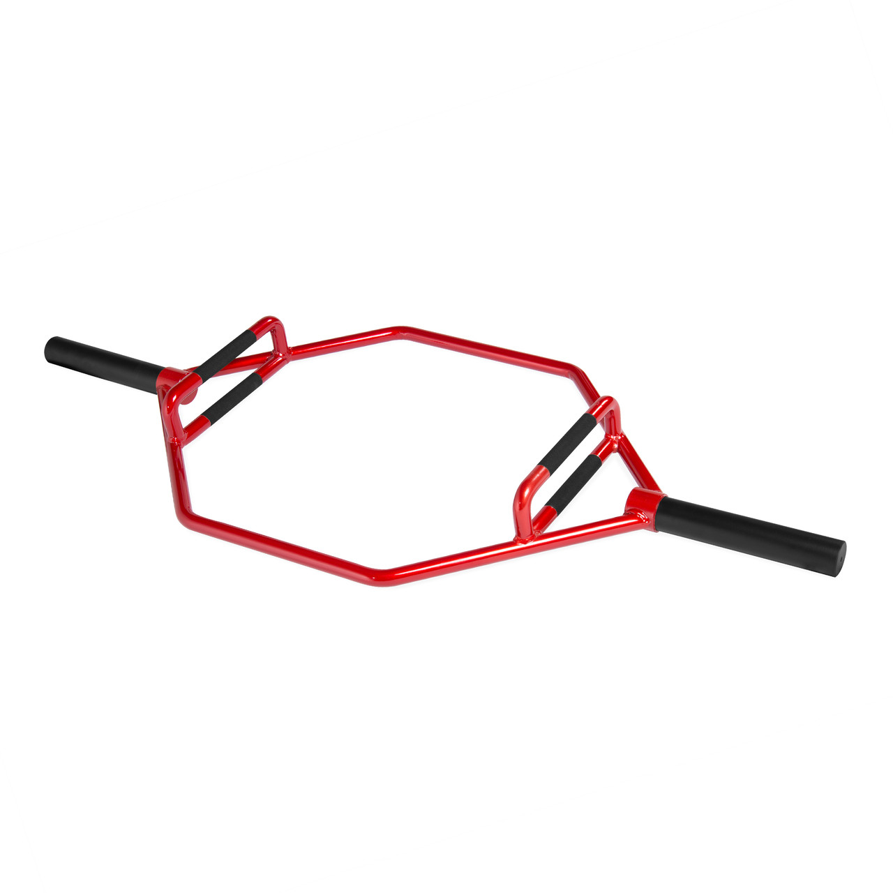 CAP Barbell Olympic 2-Inch Combo Hex Bar, Cherry Bomb Red