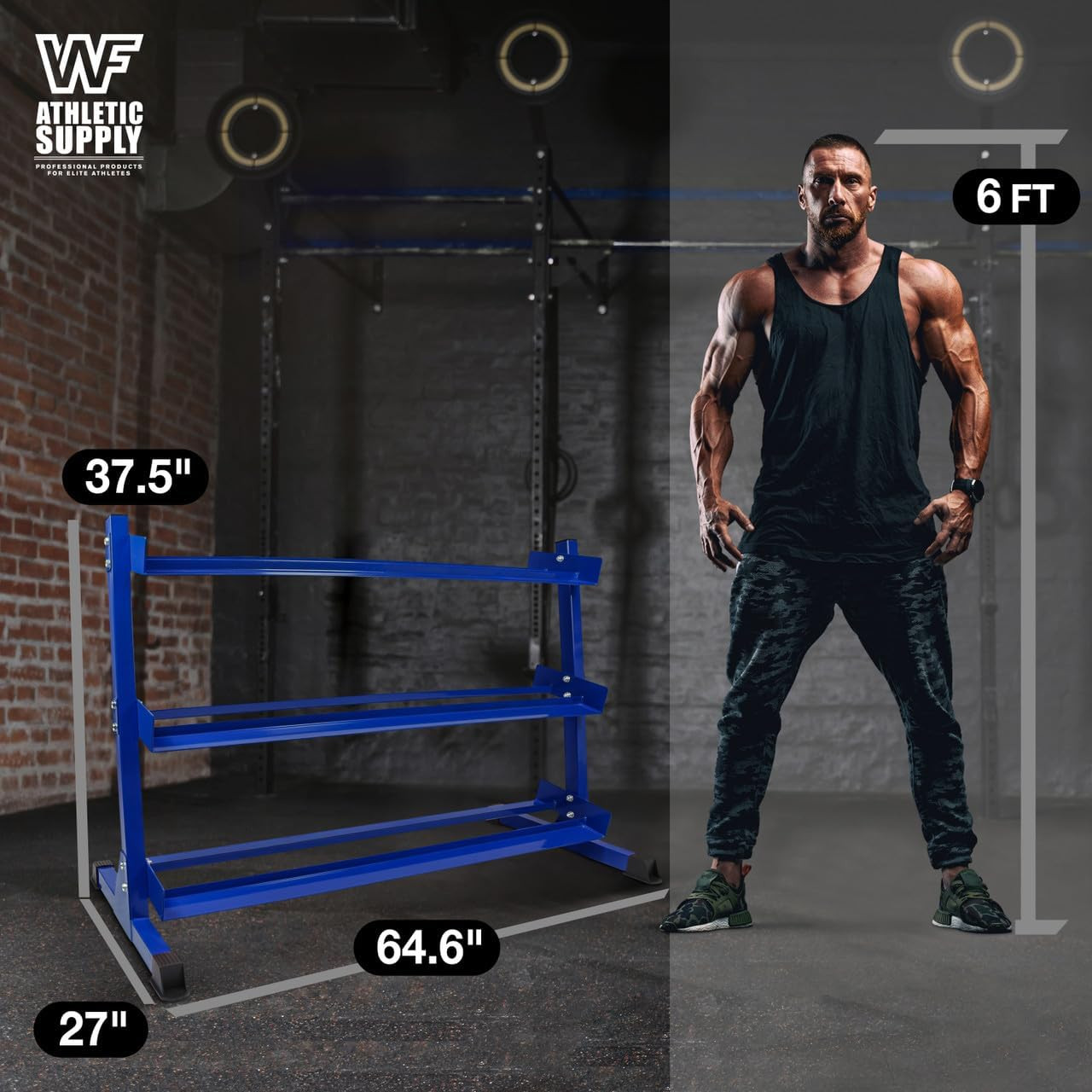 Sterk Hex Dumbbell Rack - 3 niveaus