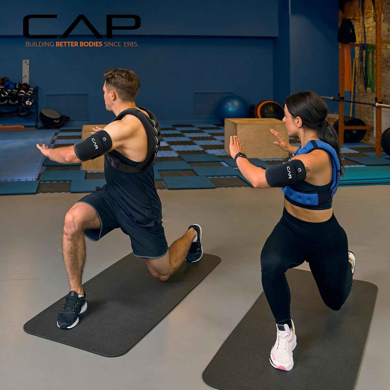 CAP Barbell 8LB Weighted Vest with Phone Pouch