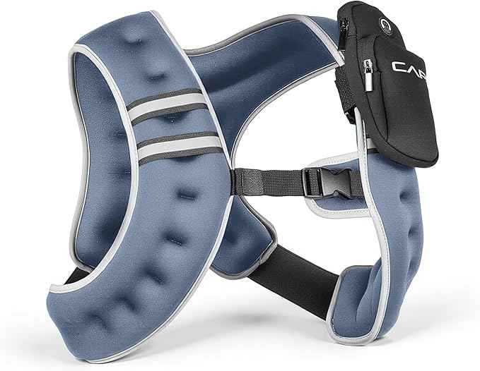 CAP Weighted Vest | 8lb -30lbs | Reflective Workout Vest