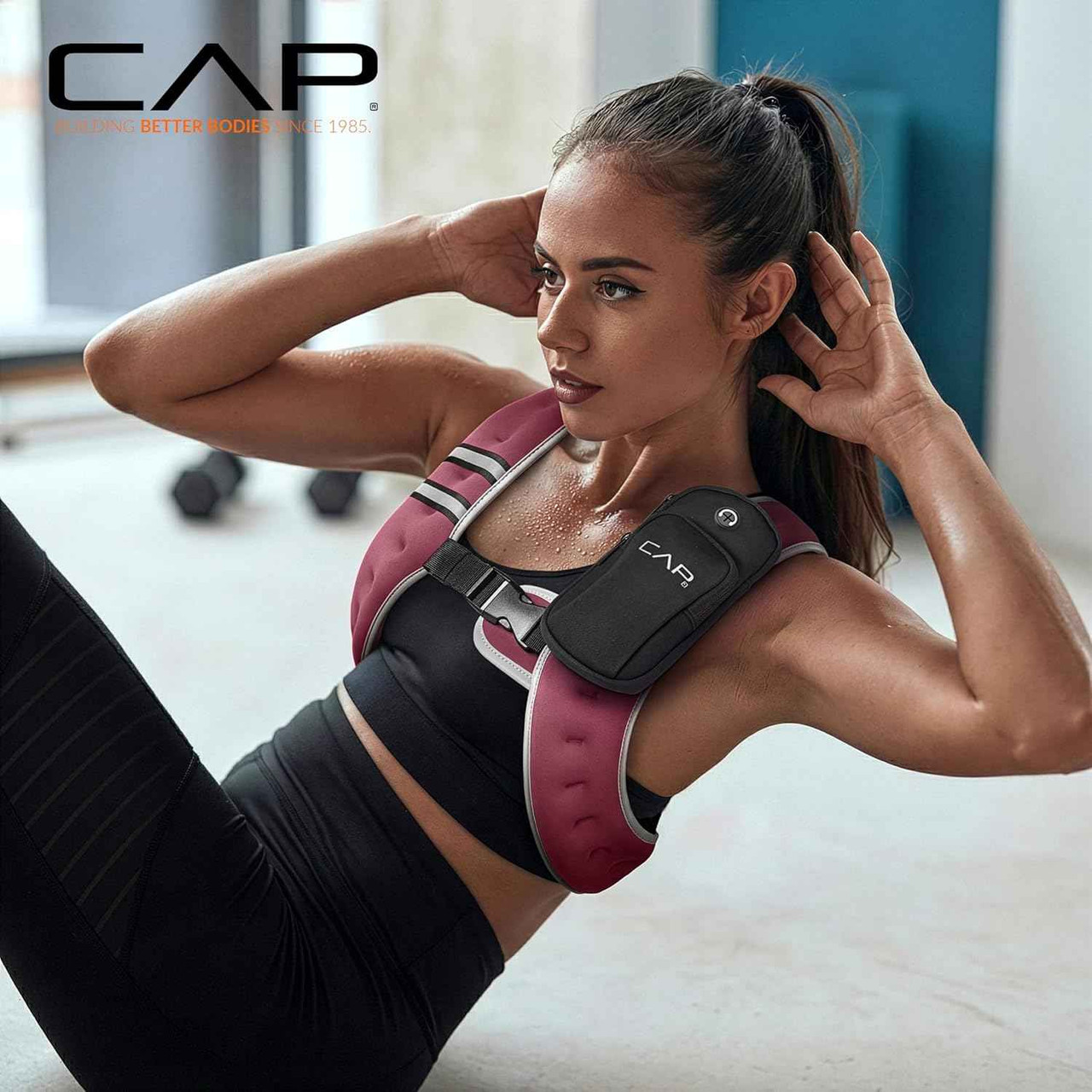 Weighted Vest | 8lb -30lbs | Reflective Workout Vest - Green