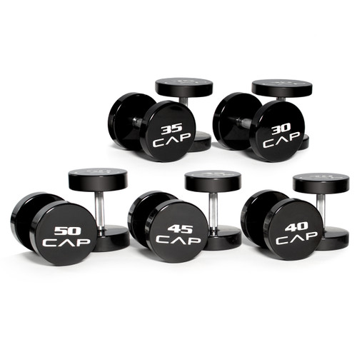 CAP Barbell Commercial Urethane Dumbbell Sets (Free Shipping)