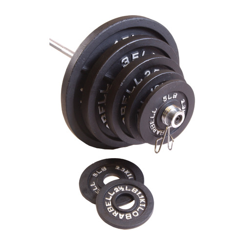 CAP Barbell 300 Pound Olympic Set, Black CAP Barbell 300 Pound Olympic Set, Black