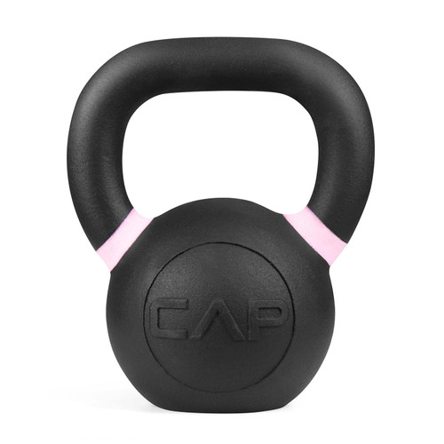 Powder Coated Kettlebells, Black Matte Kettlebell Weights for Strength Training, Conditioning and Functional Fitness Powder Coated Kettlebells, Black Matte Kettlebell Weights for Strength Training, Conditioning and Functional Fitness