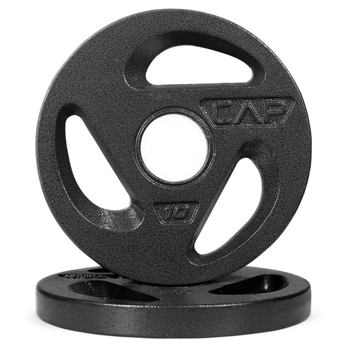 Olympic Grip Weight Plates, 2-Inch Diameter Collar Opening, 3 Holes Grip Offering Athletes a Comfortable Grip Olympic Grip Weight Plates, 2-Inch Diameter Collar Opening, 3 Holes Grip Offering Athletes a Comfortable Grip