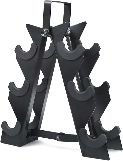 Heavy Duty A-Frame Dumbbell Storage Rack, Multiple Sizes Heavy Duty A-Frame Dumbbell Storage Rack, Multiple Sizes