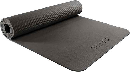 TONE Fitness Non-Slip Yoga & Pilates Mat – 72” x 23” x 1/4” Thick, V-Pattern | Multiple Options