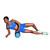 Model using Fuel Pureformance Foam Roller with Removable Cover (18-Inch)