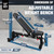 CAP+ Commercial Grade 7 Position Utility Adjustable Bench with Wheels, Black