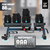 CAP+ Commercial Grade 7 Position Utility Adjustable Bench with Wheels, Black