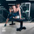 CAP+ Commercial Grade Flat Weight Bench with Wheels, Black CAP+ Commercial Grade Flat Weight Bench with Wheels, Black