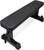 CAP+ Commercial Grade Flat Weight Bench with Wheels, Black CAP+ Commercial Grade Flat Weight Bench with Wheels, Black