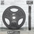 1-Inch Standard Cast Iron Grip Plate, Multiple Sizes Available, Charcoal