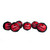 11 Reebok & Dynamax Wall Balls Package with rack 11 Reebok & Dynamax Wall Balls Package with rack