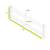CAP+ 43" Fat / Skinny Crossmember