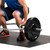 Cap Barbell Bumper Plate Set with Zinc Plate Hex Bar, Muscle Clamp and Mat