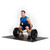 Cap Barbell Bumper Plate Set with Zinc Plate Hex Bar, Muscle Clamp and Mat