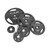 Cast Iron 2-Inch Olympic Grip Plate - Multiple Choices Available, Charcoal