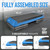 CAP Barbell 43'' Step Platform Adjustable Fitness Aerobic Stepper 4" - 6" - 8" Non-Stick Surface with 4 adjustable Risers