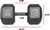 Black Cast Iron Solid Hexagon Dumbbells Sold by Pairs, 5-120 LB Available Black Cast Iron Solid Hexagon Dumbbells Sold by Pairs, 5-120 LB Available