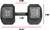 Black Cast Iron Solid Hexagon Dumbbells Sold by Pairs, 5-120 LB Available Black Cast Iron Solid Hexagon Dumbbells Sold by Pairs, 5-120 LB Available