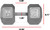 Gray Cast Iron Solid Hexagon Dumbbells Sold by Pairs, 1-120 LB Available Gray Cast Iron Solid Hexagon Dumbbells Sold by Pairs, 1-120 LB Available