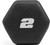 Black Neoprene Dumbbells with Anti-slip Grip & Anti-roll Hexagon Shape, Multiple Sizes Black Neoprene Dumbbells with Anti-slip Grip & Anti-roll Hexagon Shape, Multiple Sizes
