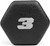 Black Neoprene Dumbbells with Anti-slip Grip & Anti-roll Hexagon Shape, Multiple Sizes Black Neoprene Dumbbells with Anti-slip Grip & Anti-roll Hexagon Shape, Multiple Sizes