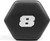 Black Neoprene Dumbbells with Anti-slip Grip & Anti-roll Hexagon Shape, Multiple Sizes Black Neoprene Dumbbells with Anti-slip Grip & Anti-roll Hexagon Shape, Multiple Sizes