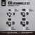 100LB (5, 10, 15, 20LB Pair) Hex Dumbbell Set with Rubber Grip Handle, Dumbbells Only or W/ Rack 100LB (5, 10, 15, 20LB Pair) Hex Dumbbell Set with Rubber Grip Handle, Dumbbells Only or W/ Rack