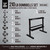 210LB (5-30LB Pair) Hex Dumbbell Set with Rubber Grip Handle, Dumbbells Only or W/ Rack