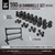 590LB (5, 8, 10, 12, 15-50LB Pair) Hex Dumbbell Set with Rubber Grip Handle, Dumbbells Only or W/ Rack 590LB (5, 8, 10, 12, 15-50LB Pair) Hex Dumbbell Set with Rubber Grip Handle, Dumbbells Only or W/ Rack