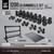 1200LB (5-75LB Pair) Hex Dumbbell Set with Rubber Grip Handle, W/ Rack & Floor Protection Mat