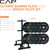 CAP Barbell 2-Inch Olympic Bumper Plate Weight Set with 6 Post Rack 160 lbs - Speckled Economy