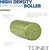 Tone Fitness High Density EPP Foam Exercise Foam Roller for Yoga, Pilates, Stretching, Massage, and Recovery - Green 18 Inch