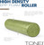 Tone Fitness High Density EPP Foam Exercise Foam Roller for Yoga, Pilates, Stretching, Massage, and Recovery - Black 36 Inch