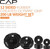 CAP Barbell 2-Inch Olympic Cast Iron Plate Weight Set | 75-285 lbs | Multiple Options - Pro