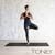 TONE Fitness Non-Slip Yoga & Pilates Mat – 72” x 23” x 1/4” Thick, V-Pattern | Multiple Options
