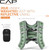 CAP Weighted Vest | 8lb -30lbs | Reflective Workout Vest for Walking, Running, Cardio, Strength Training - Green