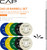 CAP Barbell Olympic Weight Set with 7ft Barbell & Bumper Plates | 260 lbs | Competition Pro Barbell
