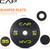 CAP Barbell Olympic Weight Set with 7ft Barbell & Bumper Plates | 160 lbs | Economy Pro Barbell