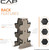 CAP Dumbbell Rack for Home Gym – Vertical Storage Stand, Holds Multiple Pairs, Heavy-Duty Steel with Non-Slip Base