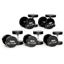 CAP Barbell Commercial Urethane Dumbbell Set