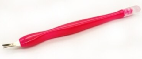 Plastic Cuticle Pusher Hoofstick