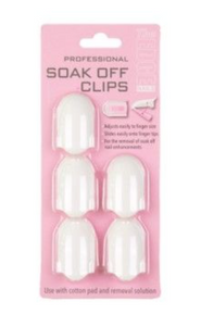 Soak Off Clips - Pack 5 - Made in UK