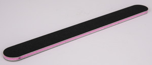 Cushioned Straight - Nail File - Black - 240/240 - (Pack 1) Cushioned Straight - Nail File - Black - 240/240 - (Pack 1)