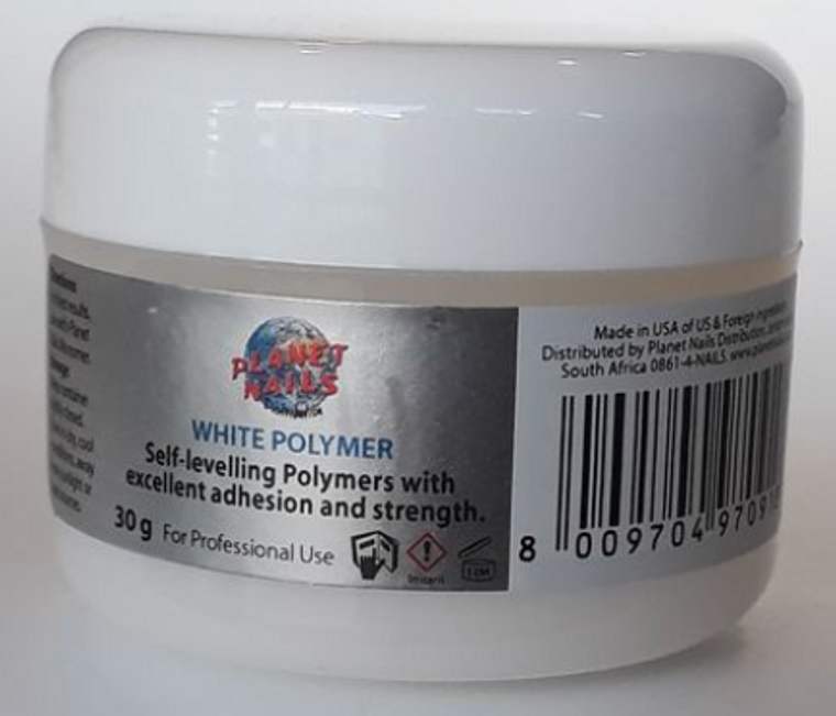 2 In 1 - Acrylic - Dipping Powder White - 30g - ORIGIN - USA