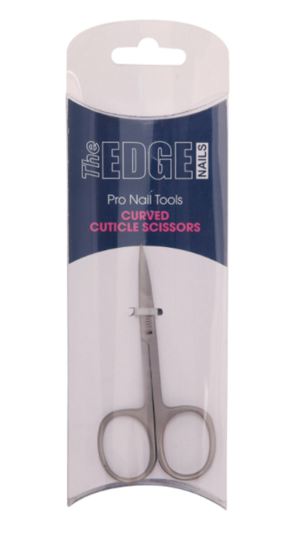 Curved Cuticle Scissors - Pro Nail Tools - Made in UK